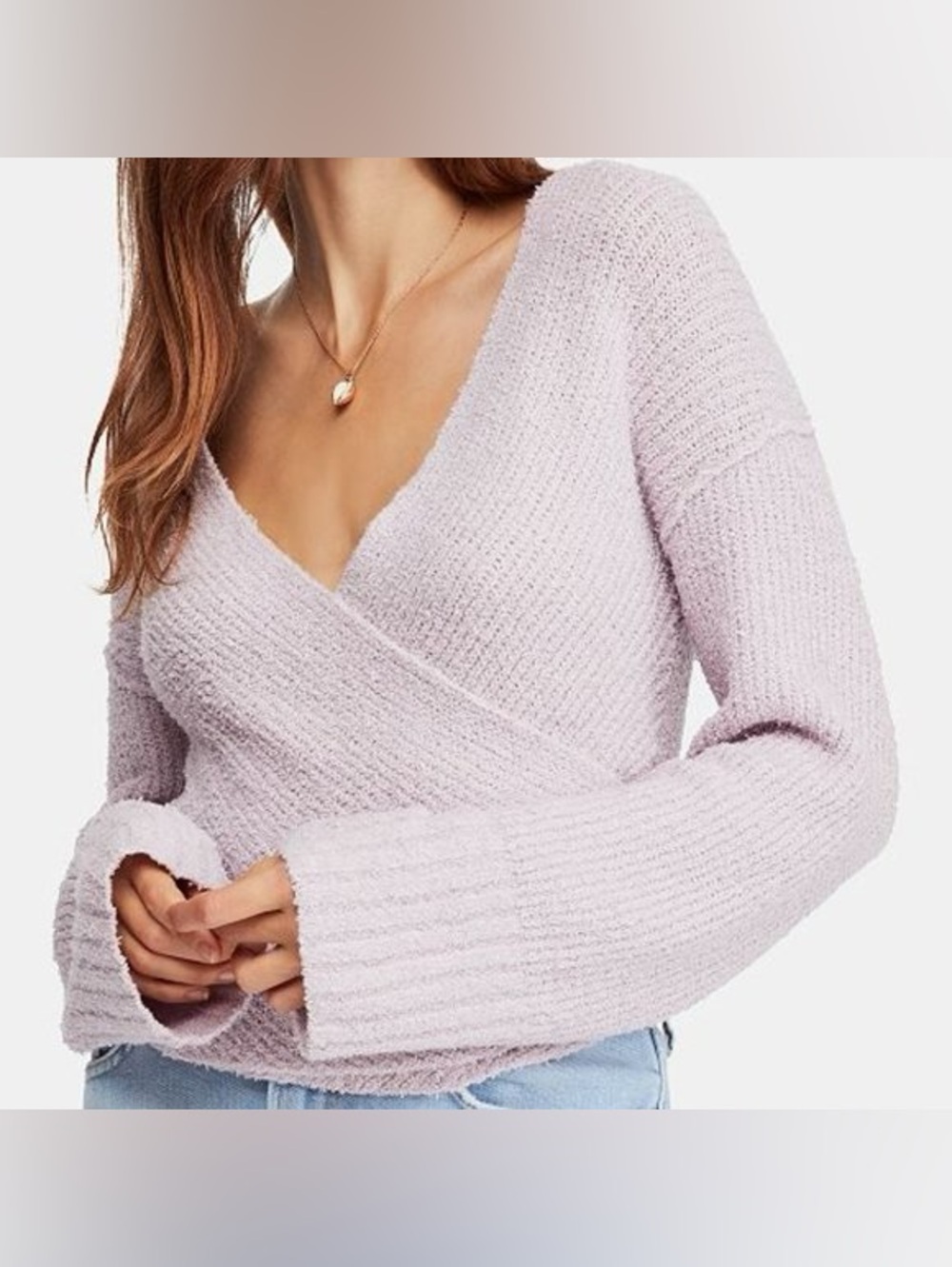 Free People Sensual Wrap Sweater